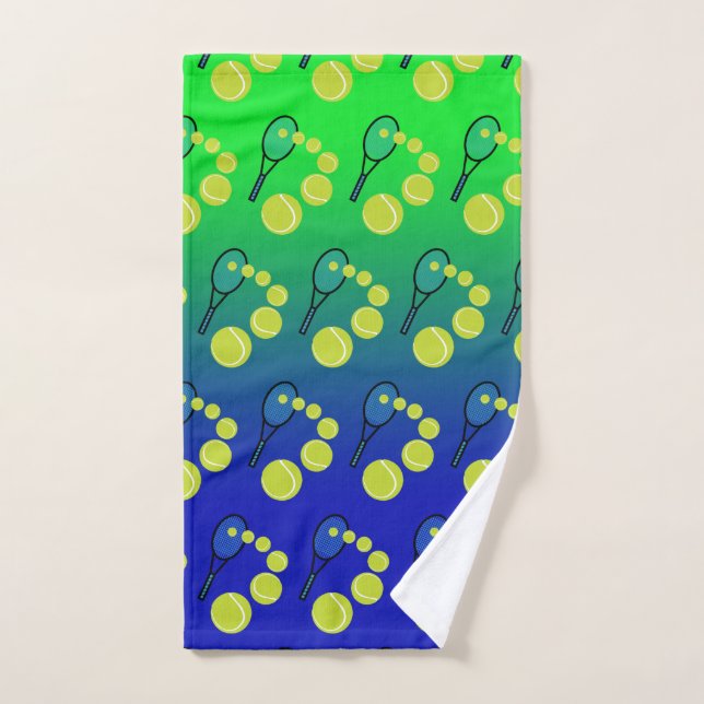 TENNIS SLICE SERVICE  HAND TOWEL (Hand Towel)