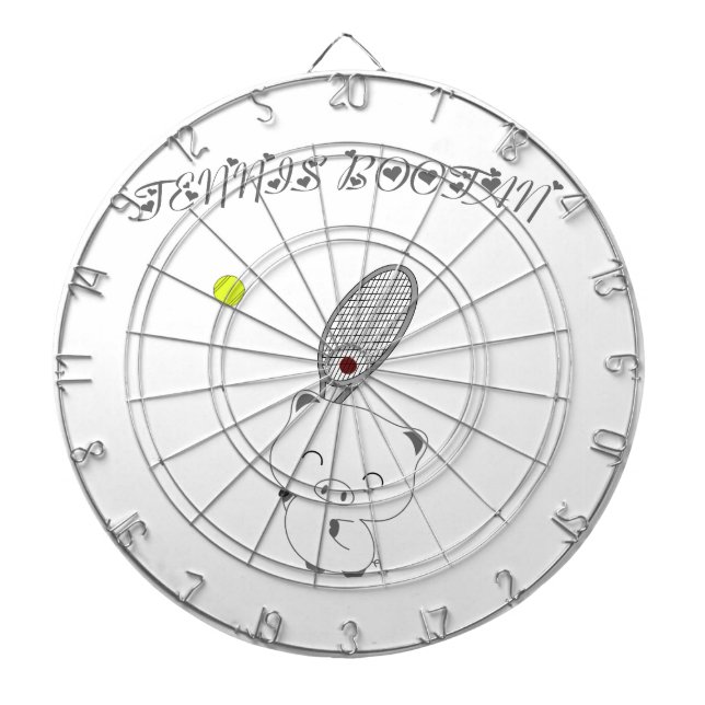 Tennis smash dartboard (Front)
