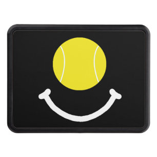 Tennis Smile Trailer Hitch Cover