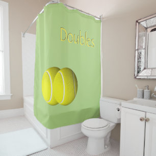 Tennis Sport Design  Shower Curtain