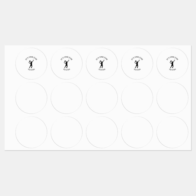 Tennis sport time (Sheet)