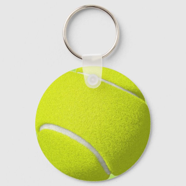 Tennis Sports Ball Keychain (Front)