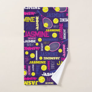Tennis sports rose blanc bleu jaune
