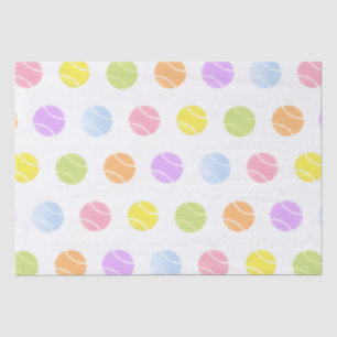 Tennis Sports Spring Summer Tissue Paper