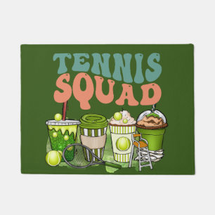 Tennis Squad with Tennis Drink for player Doormat