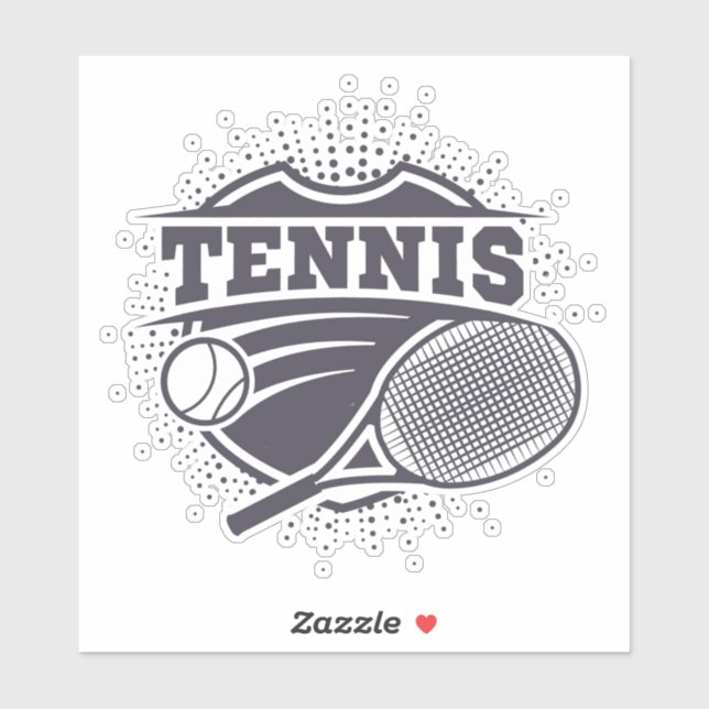 Tennis Sticker (Sheet)