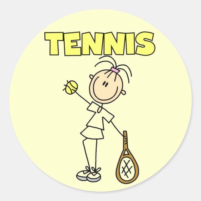 TENNIS Stickers (Front)
