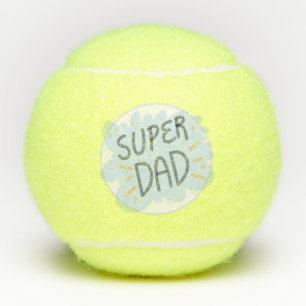 Tennis Super dad for daddy on Father's Day  Balls