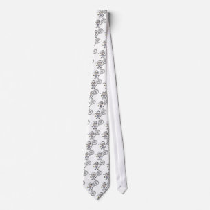 Tennis T Shirt with personalizable cartoon print Tie