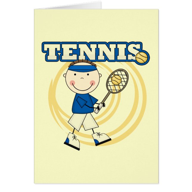 TENNIS - T-shirts et cadeaux de garçon de brune (Devant)