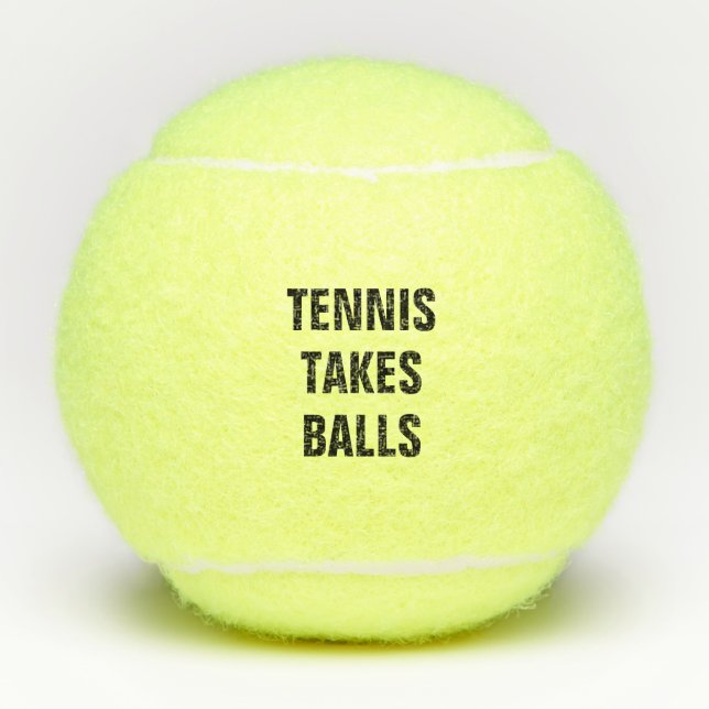 Tennis Takes Balls (Front)