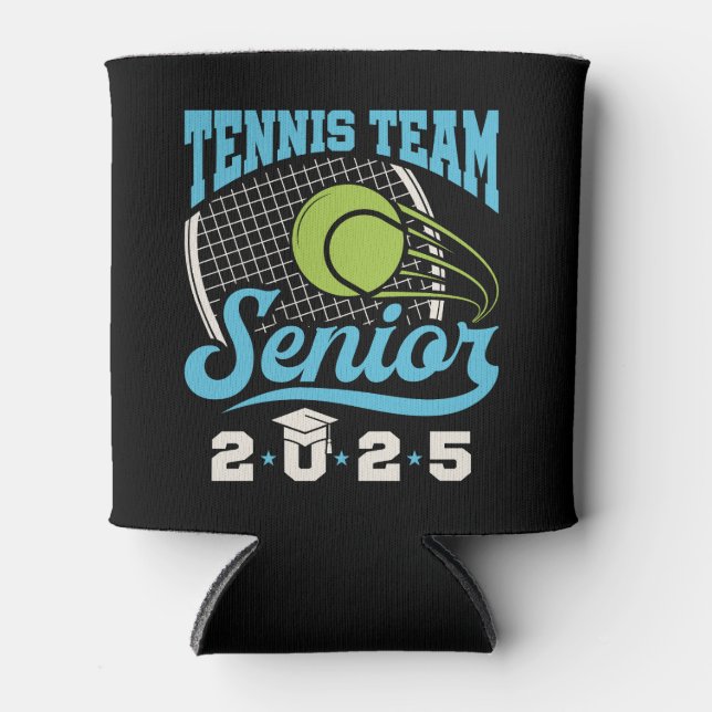 Tennis Team Senior Class of 2025 Can Cooler (Front)