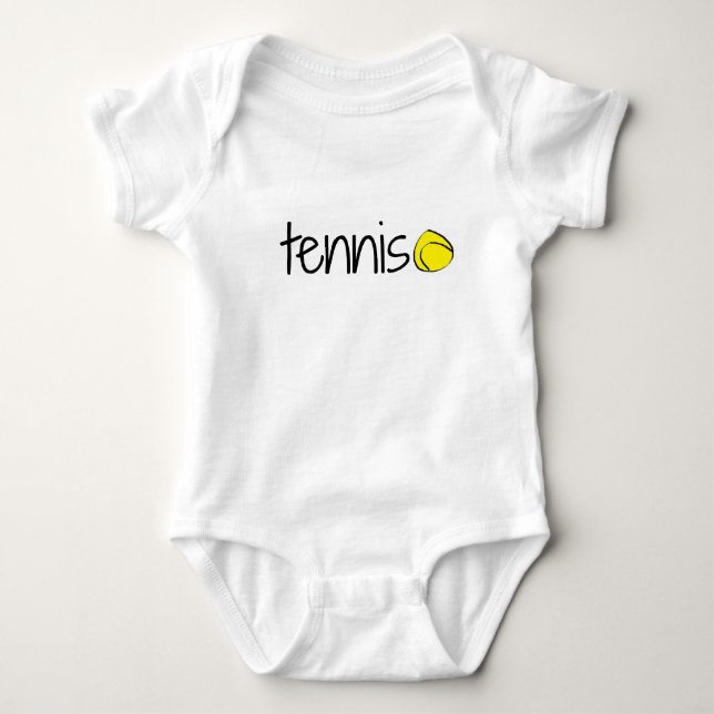 Tennis Tee for Babies (Front)