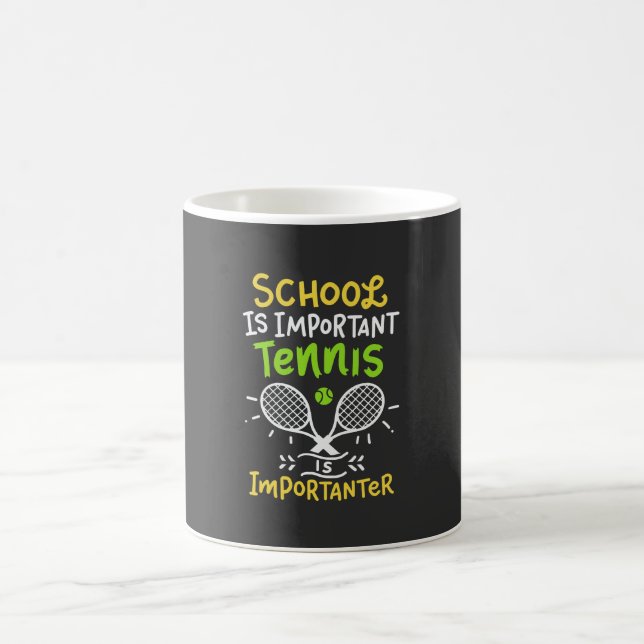 Tennis Tennis Player Gift Coffee Mug (Center)