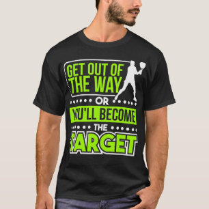 Tennis Tennis Player Racquets Ball Coach Net T-Shirt