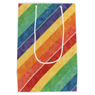 Tennis The Pride Month Rainbow themed Medium Gift Bag