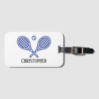 Tennis Theme Monogrammed Name