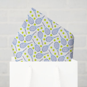 Tennis Tissue Paper, Decoupage Tennis Ball Paper