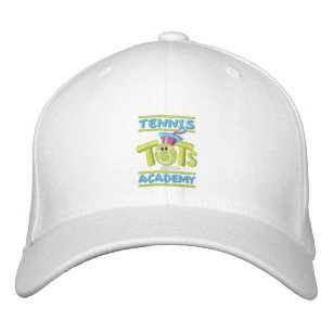 Tennis Tots Academy stacked logo+name Embroidered Hat