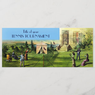 TENNIS Tournament or Tennis Match Invitations