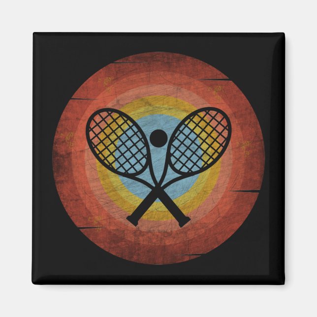 TENNIS VINTAGE MAGNET (Front)
