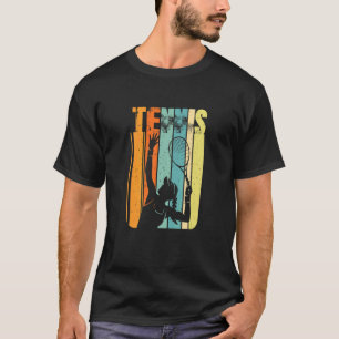 Tennis Vintage Tennis  Tennis Player Tennis Racket T-Shirt