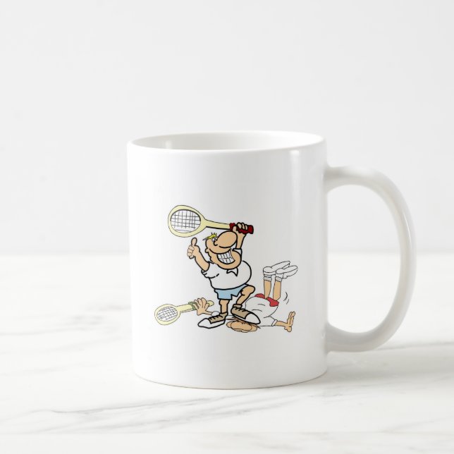 Tennis Winner Coffee Mug (Right)