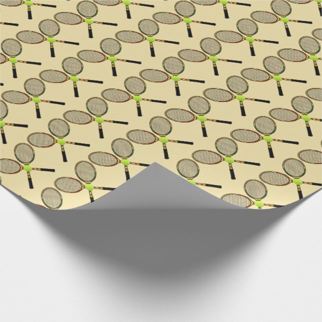 Tennis Wrapping Paper (Corner)