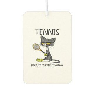 Tennis  Wrong Best  cat Air Freshener