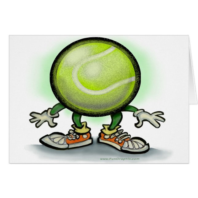 TennisCard (Devant horizontal)