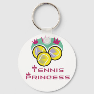 TennisChick Princess Keychain