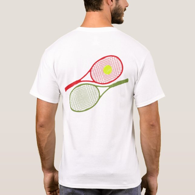 tennists / tennis player's T-Shirt (Back)