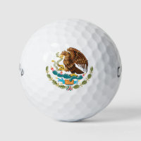 Tenochtitlan Mexican Coat of Arms Golf Balls