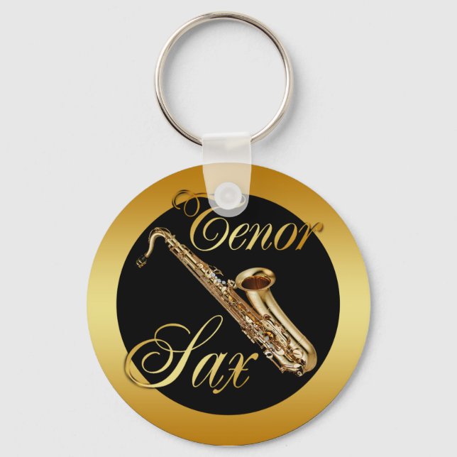 TENOR SAX KEYCHAIN (Front)