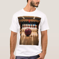 Tenpin Bowling Strike.