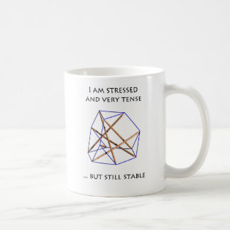 Tensegrity Mug - I am stressed and tendez