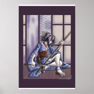 Tenshi the ninja geisha poster