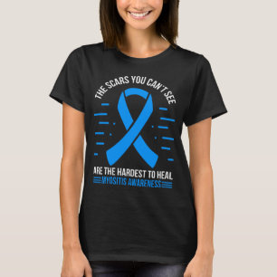 Tension Myositis Survivor Myositis  Ribbon T-Shirt