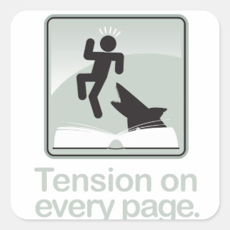 Tension on Every Page Sticker