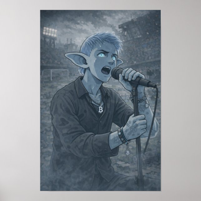 Tension / Singer / Soccer stadium Poster (Front)