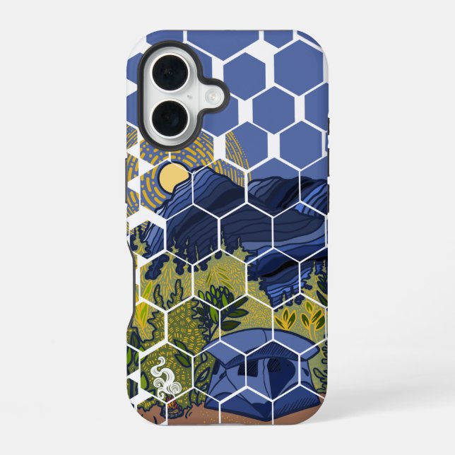Tent Camping iPhone case (Back)