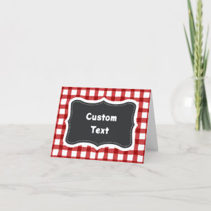 Tent Cards - Foldable Buffet Cards - Food Station