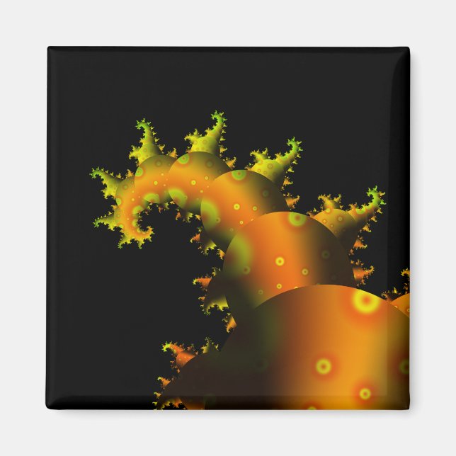 Tentacle Fractal Magnet (Front)