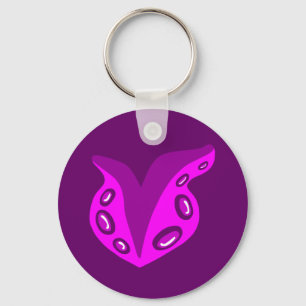 Tentacle Heart Keychain