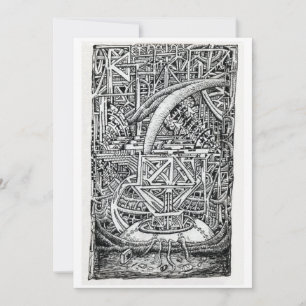 Tentacle Tank by Brian Benson Flat Card