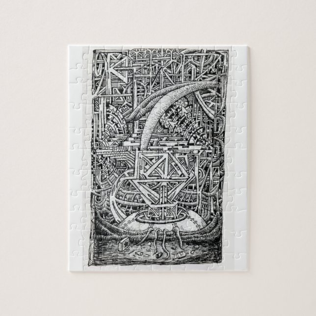 Tentacle Tank by Brian Benson Jigsaw Puzzle (Vertical)