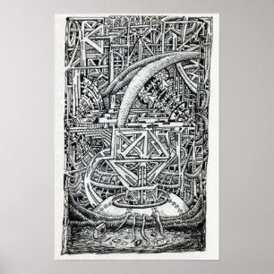 Tentacle Tank by Brian Benson Poster