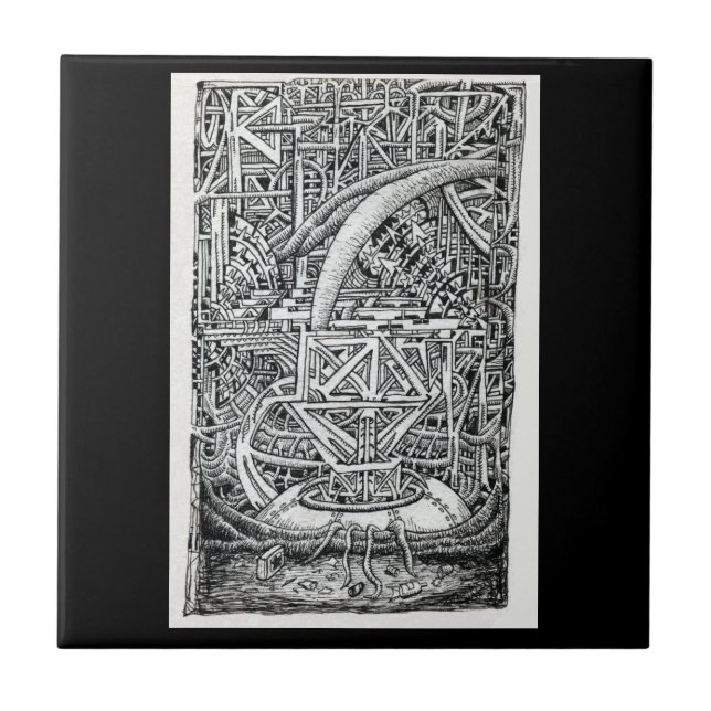 Tentacle Tank by Brian Benson Tile (Front)