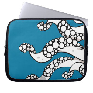Tentacles (Blue) Laptop Sleeve