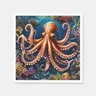 Tentacles Deep Sea Napkin